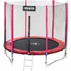 Батут Atleto 312 см з подвійними ногами з сіткою червоний (2 місця), , шт Батут Atleto 312 см з подвійними ногами з сіткою червоний (2 місця), , шт