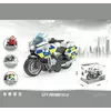 Мотоцикл CLM 0781 A (96/2) “Поліція”, звук, підсвічування, в коробці