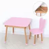 Комплект ARINWOOD Зайчик Table з ящиком Рожевий (столик + стілець) 04-025R-TABLE
