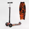 Самокат триколісний MAXI S - 10606 (1) ""Best Scooter"", знімне кермо, колеса PU зі світлом, переднє 130х25 мм, задні здвоєні 80х45 мм, в коробці Самокат триколісний MAXI S - 10606 (1) ""Best Scooter"", знімне кермо, колеса PU зі світлом, переднє 130х25 мм, задні здвоєні 80х45 мм, в коробці