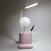 Портативна настільна LED лампа c Power Bank DESK LAMP 1200Mah рожевий Портативна настільна LED лампа c Power Bank DESK LAMP 1200Mah рожевий