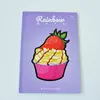 Блокнот TM Profiplan "Artbook Rainbow " Cake", violet, A5