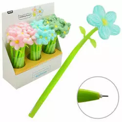 Ручка гелева "Квітка" ST01908 Ручка гелева "Квітка" ST01908