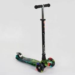 Самокат А 25462 / 779-1317 MAXI ""Best Scooter"" (1) пластмасовий, 4 колеса PU, СВІТЛО, трубка керма алюмінієва, d = 12 см, в коробці Самокат А 25462 / 779-1317 MAXI ""Best Scooter"" (1) пластмасовий, 4 колеса PU, СВІТЛО, трубка керма алюмінієва, d = 12 см, в коробці