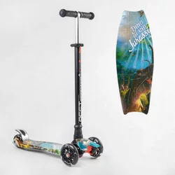 Самокат 779-2155 MAXI ""Best Scooter"" (1) пластмасовий, 4 колеса PU, СВІТЛО, трубка керма алюмінієва, d=12см, в коробці Самокат 779-2155 MAXI ""Best Scooter"" (1) пластмасовий, 4 колеса PU, СВІТЛО, трубка керма алюмінієва, d=12см, в коробці
