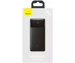 Універсальна Мобільна Батарея Baseus PPDML-I Bipow 15W 10000 mAh (Чорний, 01) Універсальна Мобільна Батарея Baseus PPDML-I Bipow 15W 10000 mAh (Чорний, 01)