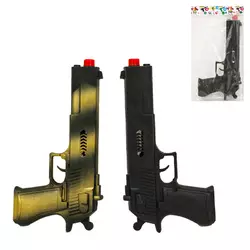 Пістолет 1201-16-18 тріскачка, 2 кольори, кул., 17-32-3 см. Пістолет 1201-16-18 тріскачка, 2 кольори, кул., 17-32-3 см.