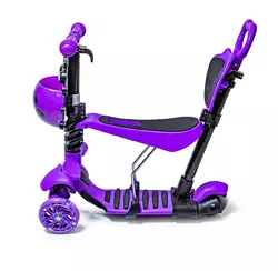 Самокат Scooter Божья Коровка 5в1 Фиолетовый Самокат Scooter Божья Коровка 5в1 Фиолетовый