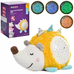 Нічник 66204 їжачок, проектор нічного неба, плюш, муз., бат., кор., 16-22-11см. Нічник 66204 їжачок, проектор нічного неба, плюш, муз., бат., кор., 16-22-11см.