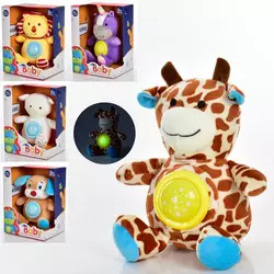 Нічник 1843-1-2-3-4-5-12 тварина, плюш, 5 видів, муз., світло, бат., кор., 20,5-28-16 см. Нічник 1843-1-2-3-4-5-12 тварина, плюш, 5 видів, муз., світло, бат., кор., 20,5-28-16 см.