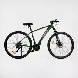 Велосипед Спортивний Corso ""Hunter"" 29"" HT- 29177 (1) рама алюмінієва 19"", обладнання L-TWOO-A5, 27 швидкості, зібраний на 75% Велосипед Спортивний Corso ""Hunter"" 29"" HT- 29177 (1) рама алюмінієва 19"", обладнання L-TWOO-A5, 27 швидкості, зібраний на 75%