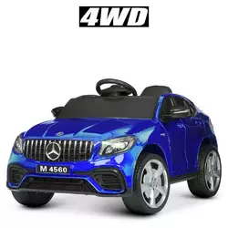 Машина M 4560EBLRS-4 радіок.,2,4G,4 мот. 45W,1аккум.12V9AH,MP3,USB,EVA, світло,шкіра, фарб.синій Машина M 4560EBLRS-4 радіок.,2,4G,4 мот. 45W,1аккум.12V9AH,MP3,USB,EVA, світло,шкіра, фарб.синій