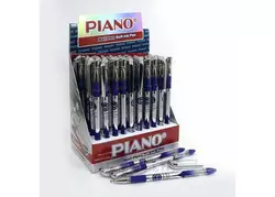 Ручка масляна, синя, 0,7мм, PT-500, Piano