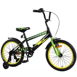 Велосипед FLASH 18' T-21848 yellow+green /1/ Велосипед FLASH 18' T-21848 yellow+green /1/
