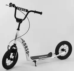 Самокат CR-T 3029 `` Corso`` колеса надувні 12``, ручний переднє гальмо Самокат CR-T 3029 `` Corso`` колеса надувні 12``, ручний переднє гальмо