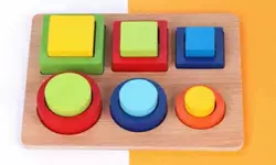 Логічна гра C 60385 (40) 12 елементів, рамка-вкладиш, в коробці