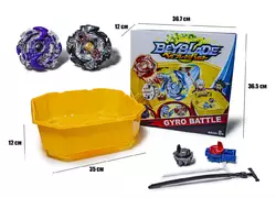 Набор "Бейблейд SB" арена с ловушками, 2 пусковых механизма, 2 волчка Набор "Бейблейд SB" арена с ловушками, 2 пусковых механизма, 2 волчка