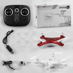 Квадрокоптер CX - 54 W (18) 2 види, гіроскоп, КАМЕРА 2МП, батарея 3.6v, wi-fi, в коробці Квадрокоптер CX - 54 W (18) 2 види, гіроскоп, КАМЕРА 2МП, батарея 3.6v, wi-fi, в коробці