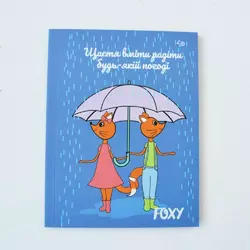 Блокнот TM Profiplan "Foxy", rain, A5 mini