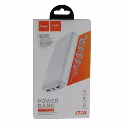 Універсальна Мобільна Батарея Hoco J72A Easy travel 20000 mAh (Білий) Універсальна Мобільна Батарея Hoco J72A Easy travel 20000 mAh (Білий)