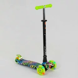 Самокат А 25599 / 779-1342 MAXI ""Best Scooter"" (1) пластмасовий, 4 колеса PU, СВІТЛО, трубка керма алюмінієва, d = 12см, в коробці Самокат А 25599 / 779-1342 MAXI ""Best Scooter"" (1) пластмасовий, 4 колеса PU, СВІТЛО, трубка керма алюмінієва, d = 12см, в коробці