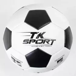 М'яч футбольний C 50478 (60) ""TK Sport"", 1 вид, вага 410-420 грамів, гумовий балон з ниткою, матеріал PU, розмір №5 М'яч футбольний C 50478 (60) ""TK Sport"", 1 вид, вага 410-420 грамів, гумовий балон з ниткою, матеріал PU, розмір №5