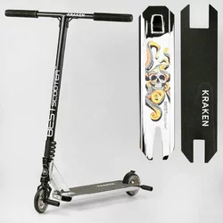 Самокат трюковий KR-82080 Best Scooter (4) ""Kraken"" HIC-система, ПЕГИ, алюмінієвий диск та дека, АНОДОВАНИЙ, колеса PU 110 мм, ширина керма 58 см Самокат трюковий KR-82080 Best Scooter (4) ""Kraken"" HIC-система, ПЕГИ, алюмінієвий диск та дека, АНОДОВАНИЙ, колеса PU 110 мм, ширина керма 58 см
