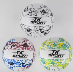 М'яч волейбольний C 44439 "TK Sport", 3 види, вага 270 грам, матеріал ТPU, балон гумовий М'яч волейбольний C 44439 "TK Sport", 3 види, вага 270 грам, матеріал ТPU, балон гумовий