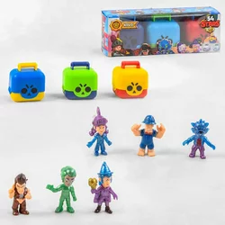 Герої LDY 220865 (192) BRAWL STARS, 2 види, 3 штуки в коробці Герої LDY 220865 (192) BRAWL STARS, 2 види, 3 штуки в коробці