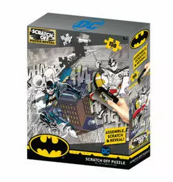 Пазли 3D 33016 Batman, супергерой, 46-31см., 150дет., Scratch off, кор., 18-23-5см.