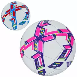 М'яч футбольний MS 3689 розмір 4, ПУ, 340-360г, ламінов., 2 кольори, кул.