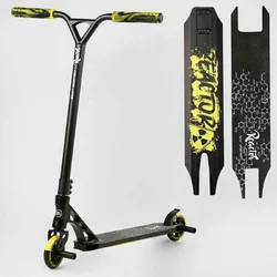Самокат трюковий RC-22211 Best Scooter (4) «Reactor» HIC-система, ПЕГИ, алюмінієвий диск та дека, колеса PU, d=110 мм, ширина керма 55 см Самокат трюковий RC-22211 Best Scooter (4) «Reactor» HIC-система, ПЕГИ, алюмінієвий диск та дека, колеса PU, d=110 мм, ширина керма 55 см