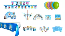 Мега-набір “З Днем народження” на 10 осіб в стилі “Бос Молокосос”