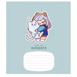 Зошит учнівський, 12арк., у лінію, виб.УФ-лак, Школярик Зошит учнівський, 12арк., у лінію, виб.УФ-лак, Школярик