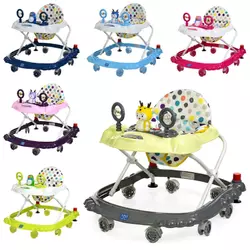 Ходунки M 3168 тварини, стопор, 6 кольорів, муз., світло, кор., 66-56-44 см. Ходунки M 3168 тварини, стопор, 6 кольорів, муз., світло, кор., 66-56-44 см.