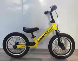 Велобіг ""CORSO LAMBO"" LB-14704 (1) сталева рама, ручне гальмо, колеса надувні резинові 14’’, алюмінієві обода, підставка для ніг, підніжка, дзвоник Велобіг ""CORSO LAMBO"" LB-14704 (1) сталева рама, ручне гальмо, колеса надувні резинові 14’’, алюмінієві обода, підставка для ніг, підніжка, дзвоник