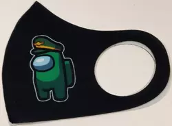 Маска Pitta Print M Among Us Green Military Black Маска Pitta Print M Among Us Green Military Black