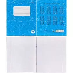 Зошит шкільний фонов. "Б" 2-кольор. 18 арк. клітинка 5В218К-БН Зошит шкільний фонов. "Б" 2-кольор. 18 арк. клітинка 5В218К-БН