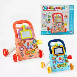 Ходунки музичні 61738 (12) ""TK Group"", 2 кольори, ОЗВУЧУВАННЯ УКРАЇНСЬКОЮ МОВОЮ, магнітна дошка, сортер, пісні, казки, цифри, піаніно, у коробці Ходунки музичні 61738 (12) ""TK Group"", 2 кольори, ОЗВУЧУВАННЯ УКРАЇНСЬКОЮ МОВОЮ, магнітна дошка, сортер, пісні, казки, цифри, піаніно, у коробці