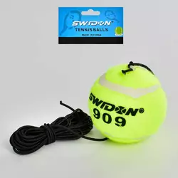 Тренажер MS 3405 м'яч для тенісу, бокса, fight balL, гумка, кул., 12-15-6,5см.