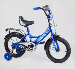 Велосипед 12" дюймів 2-х колісний "CORSO" MAXIS-14954 (1)  ручне гальмо, дзвіночок, сидіння з ручкою, доп. колеса, коробка