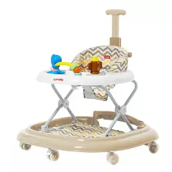 Ходунки CARRELLO Eterno CRL-9607 Beige 3 в 1 (ходунки, гойдалка, каталка) /1/ MOQ Ходунки CARRELLO Eterno CRL-9607 Beige 3 в 1 (ходунки, гойдалка, каталка) /1/ MOQ