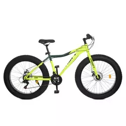 Велосипед 26 д. EB26AVENGER 1.0 S26.3 (1шт)ст.рама 17",Shimano 21SP,ал.DB,ал.обод,26"*4.0,салатовий Велосипед 26 д. EB26AVENGER 1.0 S26.3 (1шт)ст.рама 17",Shimano 21SP,ал.DB,ал.обод,26"*4.0,салатовий