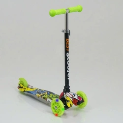 Самокат 1293 MINI "Best Scooter" (8) 3 колеса світло, PU, трубка керма алюмінієва, У ПАКЕТІ Самокат 1293 MINI "Best Scooter" (8) 3 колеса світло, PU, трубка керма алюмінієва, У ПАКЕТІ