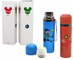 Термос № XL16 з мал. дитячий 4кол в кор. (50) Термос № XL16 з мал. дитячий 4кол в кор. (50)