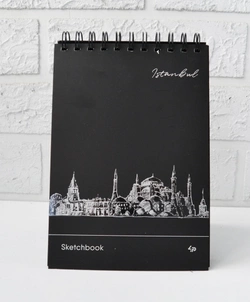 Блокнот TM Profiplan "Black sketch book" Istanbul, A5