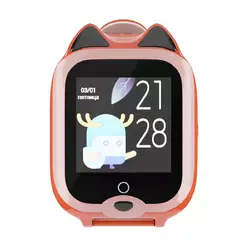 Детские водонепроницаемые GPS часы MYOX MX-58UW (4G) оранжевые с видеозвонком Детские водонепроницаемые GPS часы MYOX MX-58UW (4G) оранжевые с видеозвонком