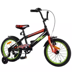 Велосипед FLASH 16' T-21649 green+red /1/ Велосипед FLASH 16' T-21649 green+red /1/