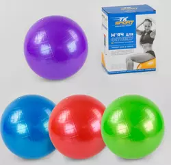 М'яч для фітнесу B 26266 "TK Sport", 4 кольори, діаметр 65 см, в коробці М'яч для фітнесу B 26266 "TK Sport", 4 кольори, діаметр 65 см, в коробці