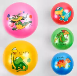 М'яч гумовий C 44689 (500) 5 видів, діаметр 17, вага 60 грам М'яч гумовий C 44689 (500) 5 видів, діаметр 17, вага 60 грам